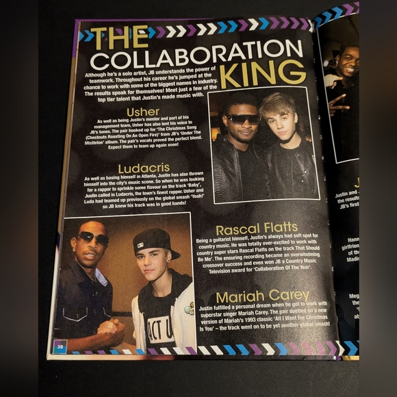 Justin Bieber The Official 2013 Annual HB Book - Picture 5 of 9